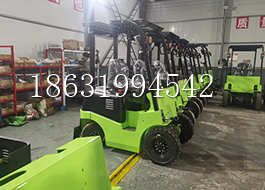 喀喇沁左翼蒙古族自治县电动叉车多功能液压搬运车半电动叉车手动1吨托盘搬运车液压装卸车电动叉车